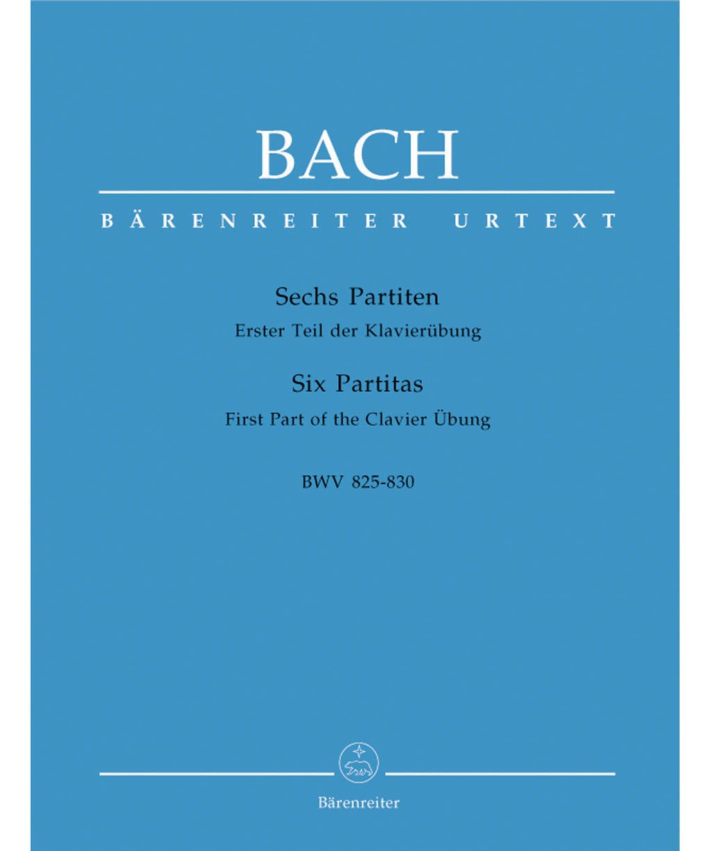 Bach - Six Partitas BWV 825 - 830 (without fingerings) - Remenyi House of Music