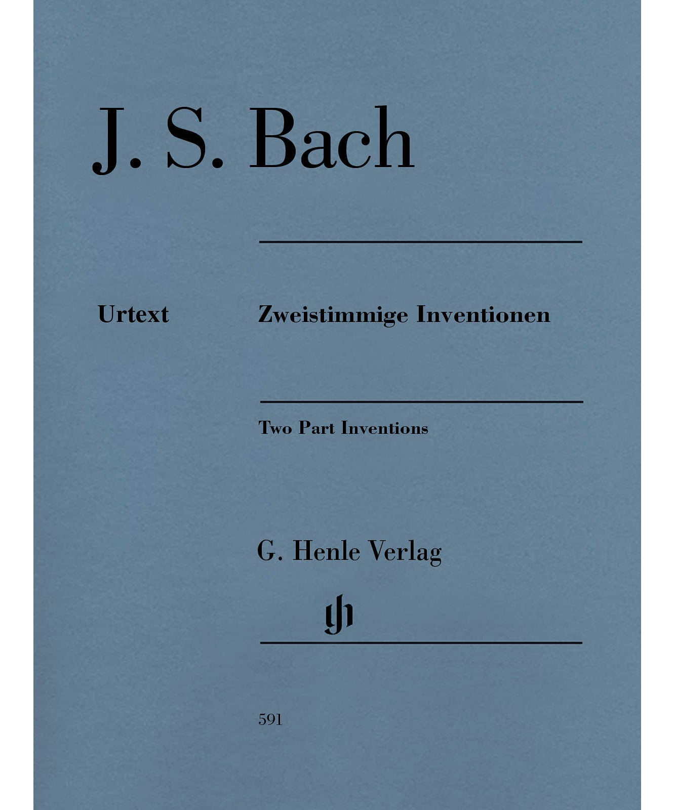 Bach: Two Part Inventions - Revised Edition – Paperbound with Fingerings - Remenyi House of Music