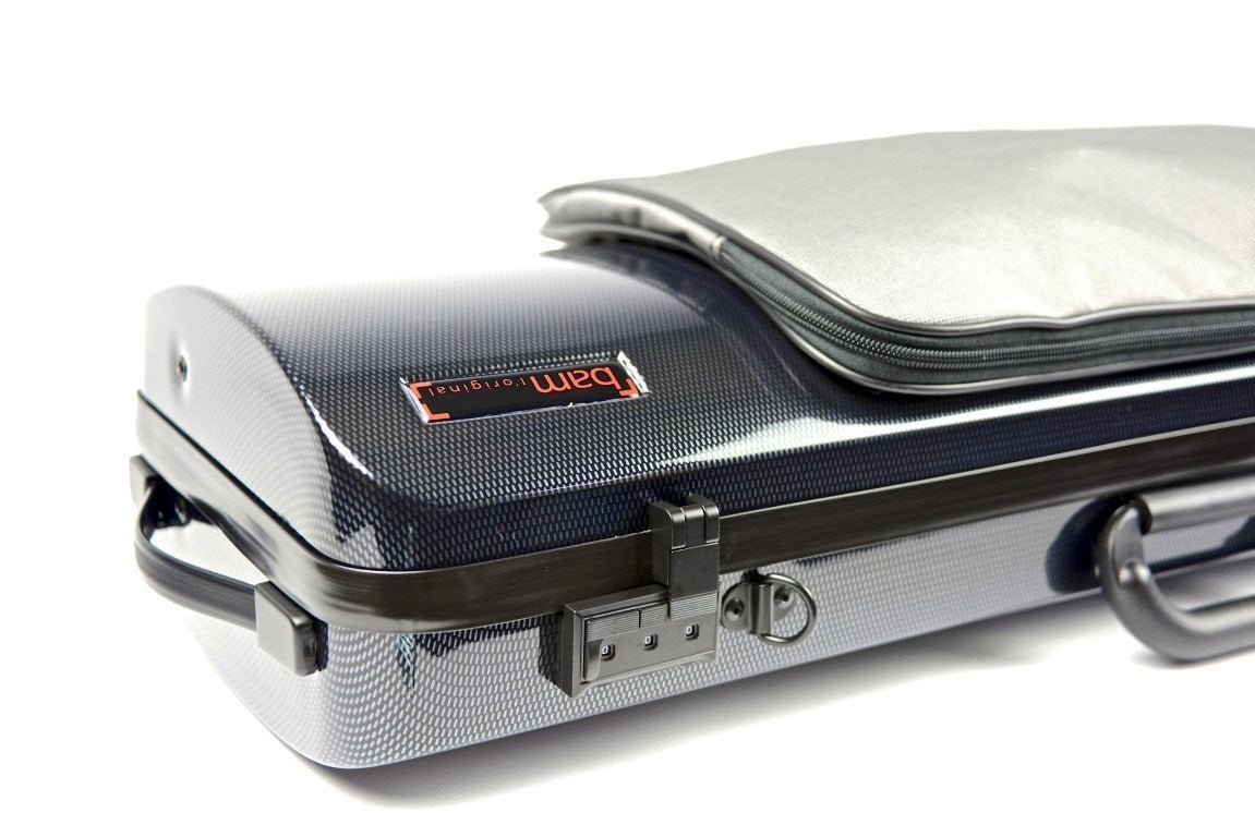 Bam Hightech Oblong Violin Case With Pocket - Remenyi House of Music