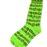 Socks - Green with Score