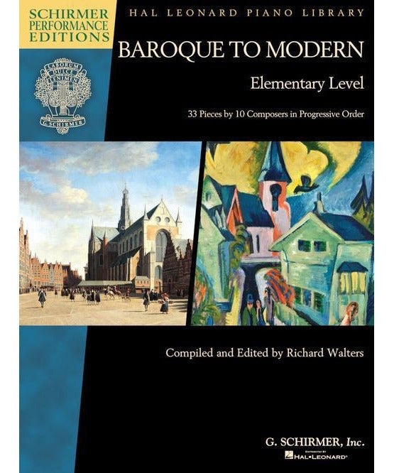 Baroque to Modern: Elementary Level - Remenyi House of Music