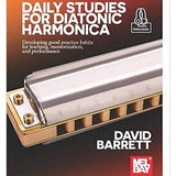 Barrett D. - Daily Studies For Diatonic Harmonica - Book & Download - Remenyi House of Music