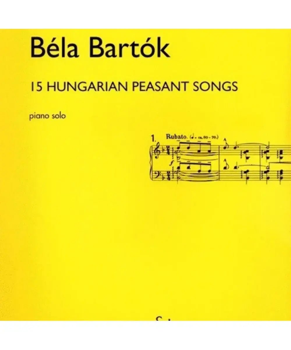 Bartok, B. - 15 Hungarian Peasant Songs - Remenyi House of Music