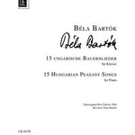 Bartok, B. - 15 Hungarian Peasant Songs - Remenyi House of Music