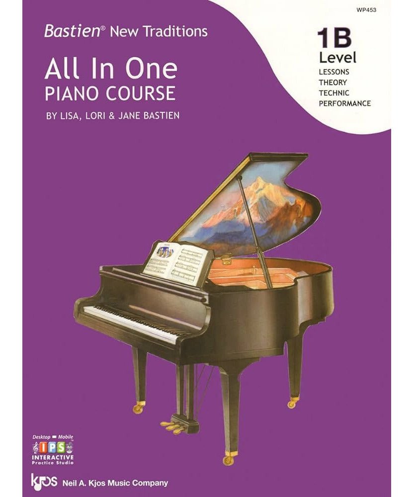 Bastien - New Traditions All - In - One Piano Course Level 1B - Remenyi House of Music