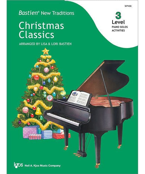 Bastien - New Traditions All - In - One Piano Course Level 3 Xmas - Remenyi House of Music