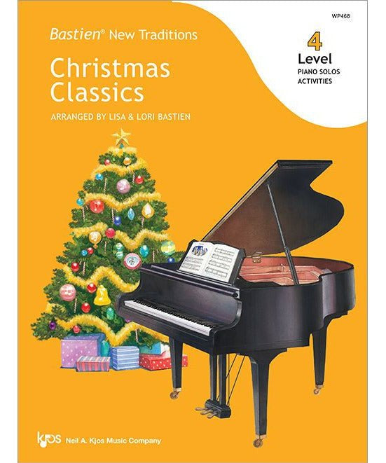 Bastien - New Traditions All - In - One Piano Course Level 4 Christmas - Remenyi House of Music