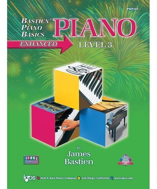 Bastien Piano Basics Enhanced - Level 3 - Remenyi House of Music