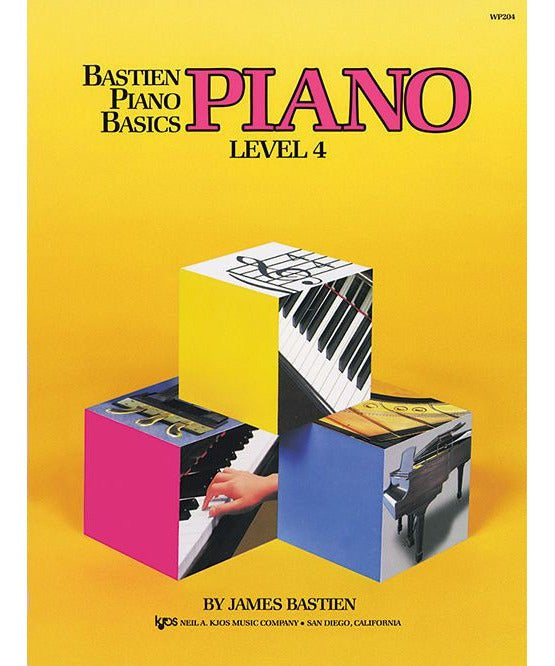 Bastien Piano Basics: Piano - Level 4 - Remenyi House of Music