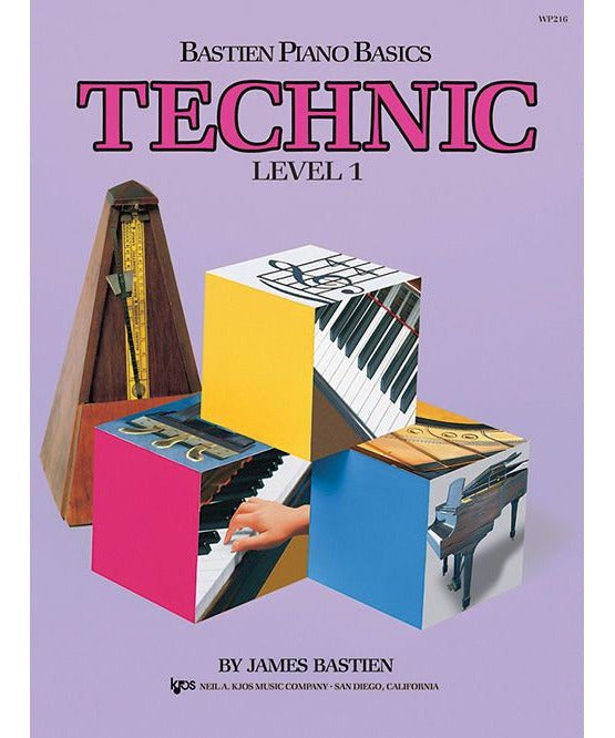 Bastien Piano Basics: Technic - Level 1 - Remenyi House of Music