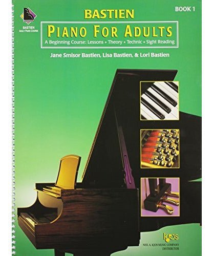 Bastien - Piano For Adults Book 1 (BK/DL) - Remenyi House of Music