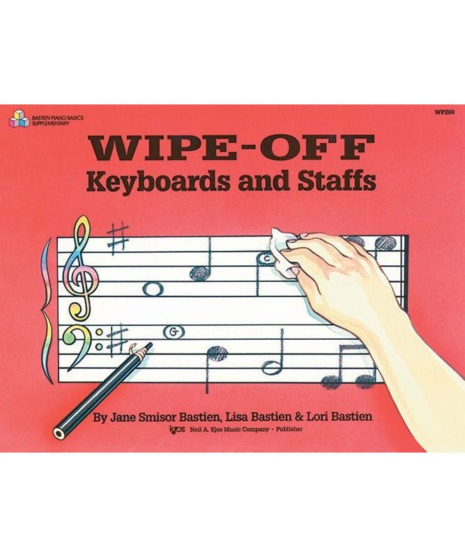 Bastien - Wipe - Off Keyboards & Staffs - Remenyi House of Music