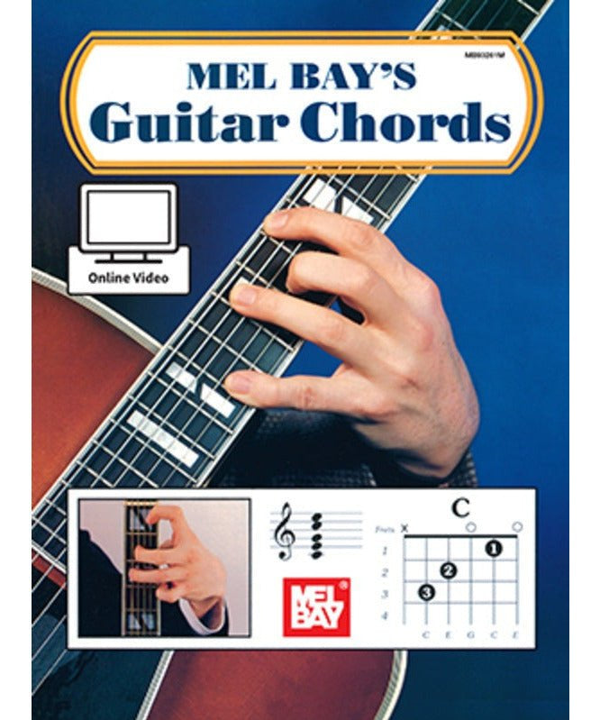 Bay M. - Mel Bay's Guitar Chords - Book & Download - Remenyi House of Music