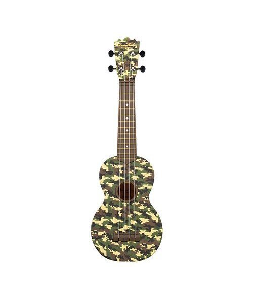 Beaver Creek Ulina ukulele - Soprano - Camo - Remenyi House of Music