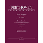 Beethoven: 3 Piano Sonatas, WoO 47 ("Kurfürsten Sonatas") - Remenyi House of Music