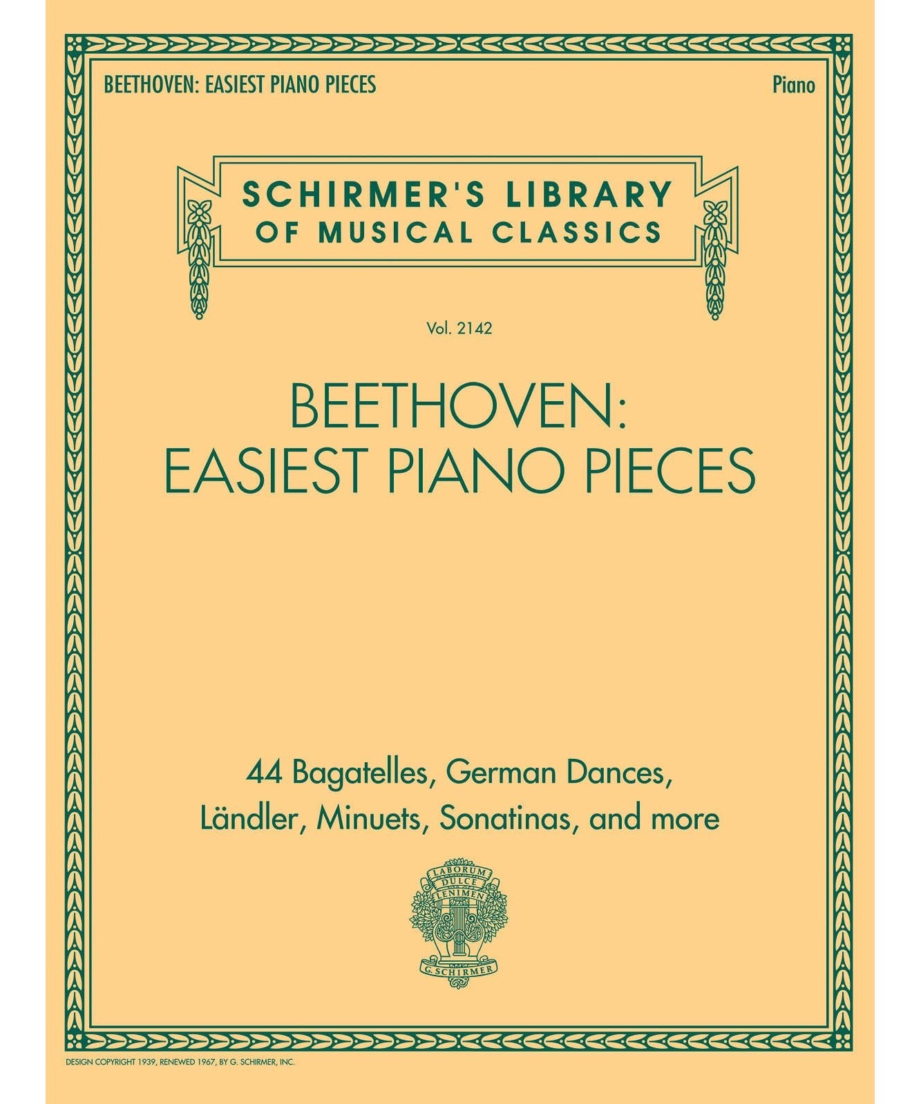 Beethoven: Easiest Piano Pieces - Remenyi House of Music