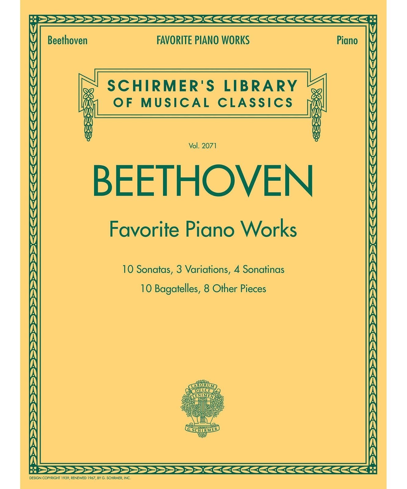 Beethoven - Favorite Piano Works - Remenyi House of Music