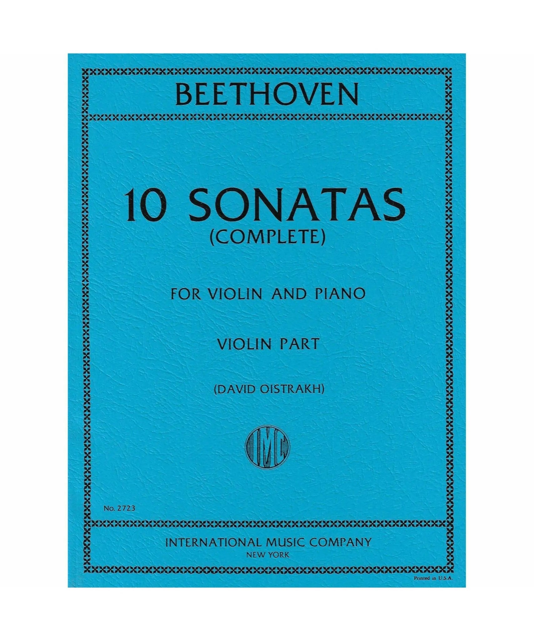 Beethoven, L. - 10 Violin Sonatas - Remenyi House of Music