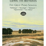 Beethoven L. - 5 Great Piano Sonatas - Remenyi House of Music