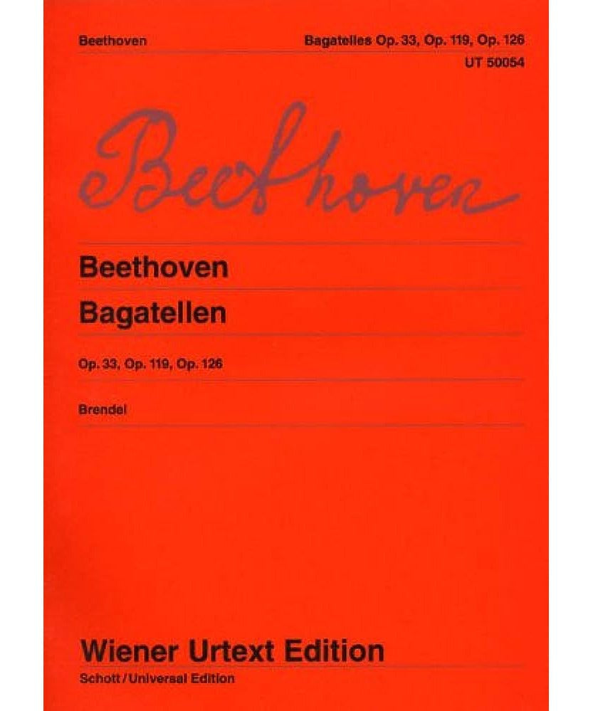 Beethoven L. - Bagatelles Op 33 119 126 - Remenyi House of Music