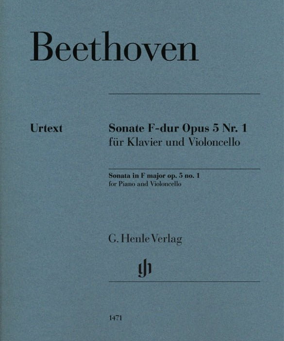 Beethoven, L. - Cello Sonata in F Major, Op. 5, No. 1 - Remenyi House of Music