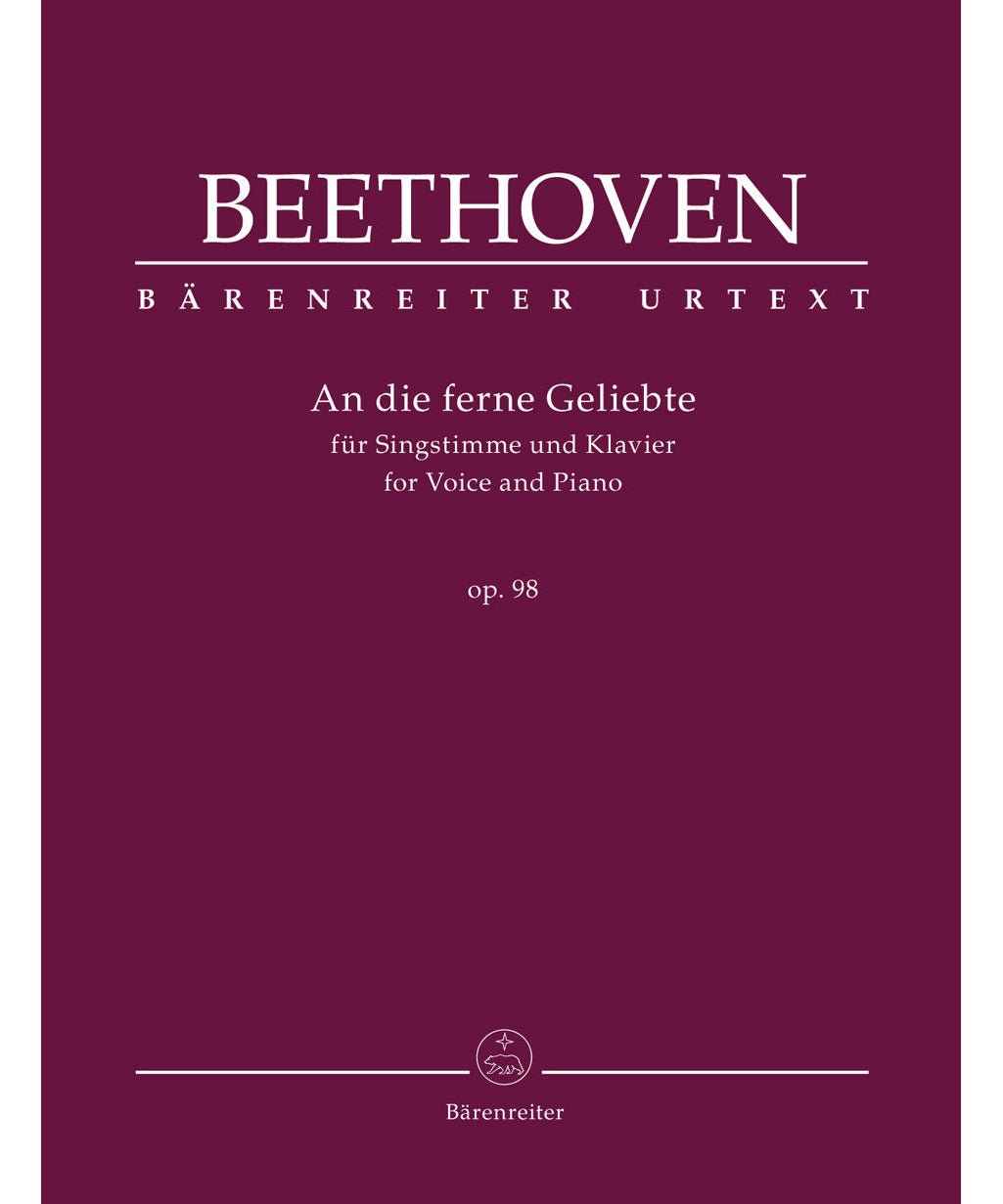 Beethoven L. - Die Ferne Geliebte Op 98 - Remenyi House of Music