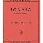 Beethoven L. - Horn Sonata In F Op 17 - Remenyi House of Music