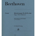 Beethoven, L. - Piano Sonata No. 24 in F - sharp Major, Op. 78 - Remenyi House of Music