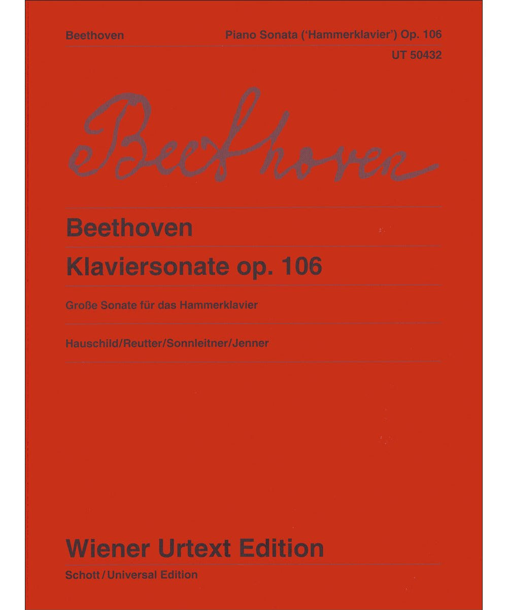 Beethoven, L. - Piano Sonata, Op. 106 (Hammerklavier) - Remenyi House of Music