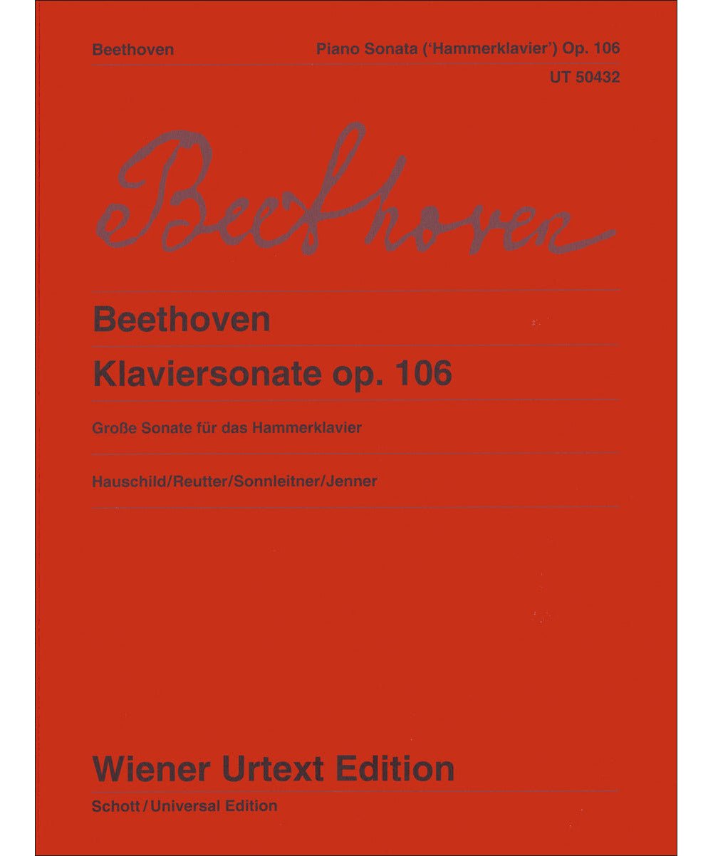 Beethoven, L. - Piano Sonata, Op. 106 (Hammerklavier) - Remenyi House of Music