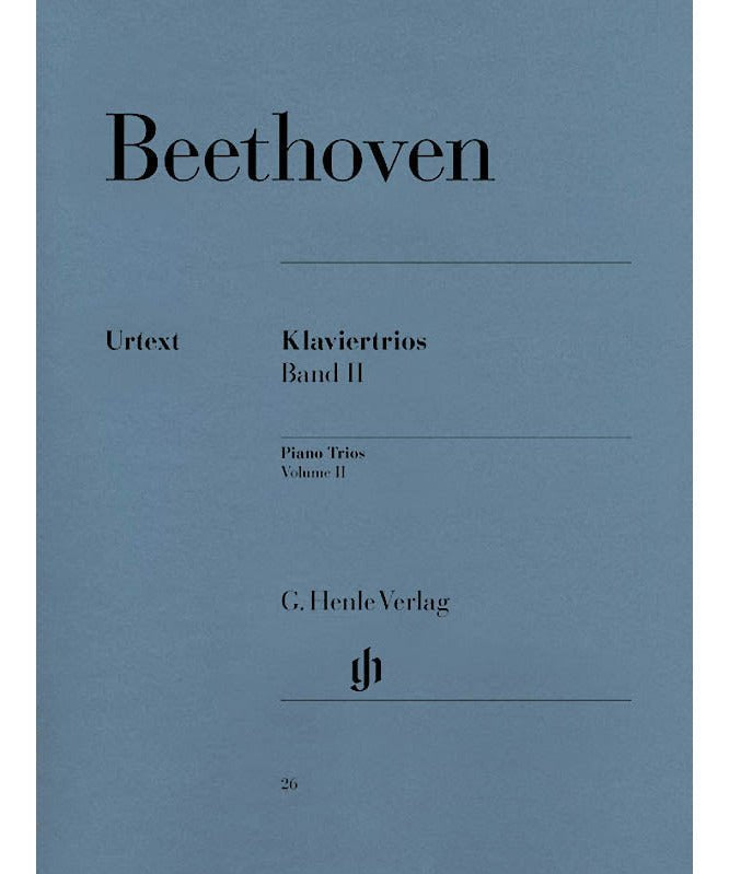 Beethoven, L. - Piano Trios (Volume II) - Remenyi House of Music