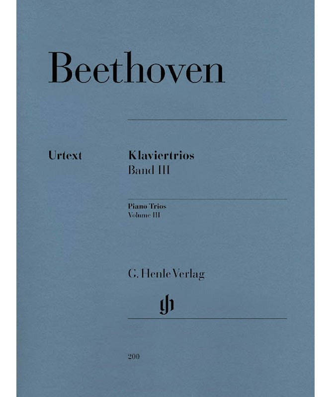 Beethoven, L. - Piano Trios (Volume III) - Remenyi House of Music