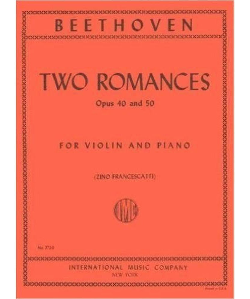 Beethoven, L. - Two Romances Op. 40 and 50 - Remenyi House of Music