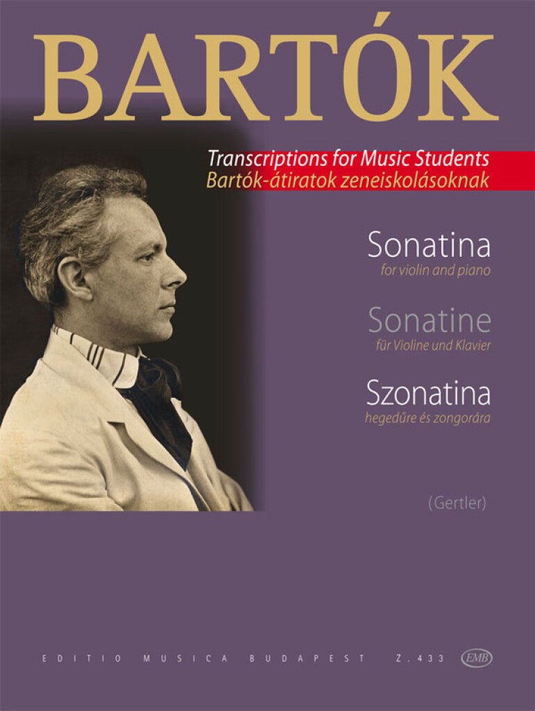 Béla Bartók - Sonatina for Violin and Piano - Remenyi House of Music