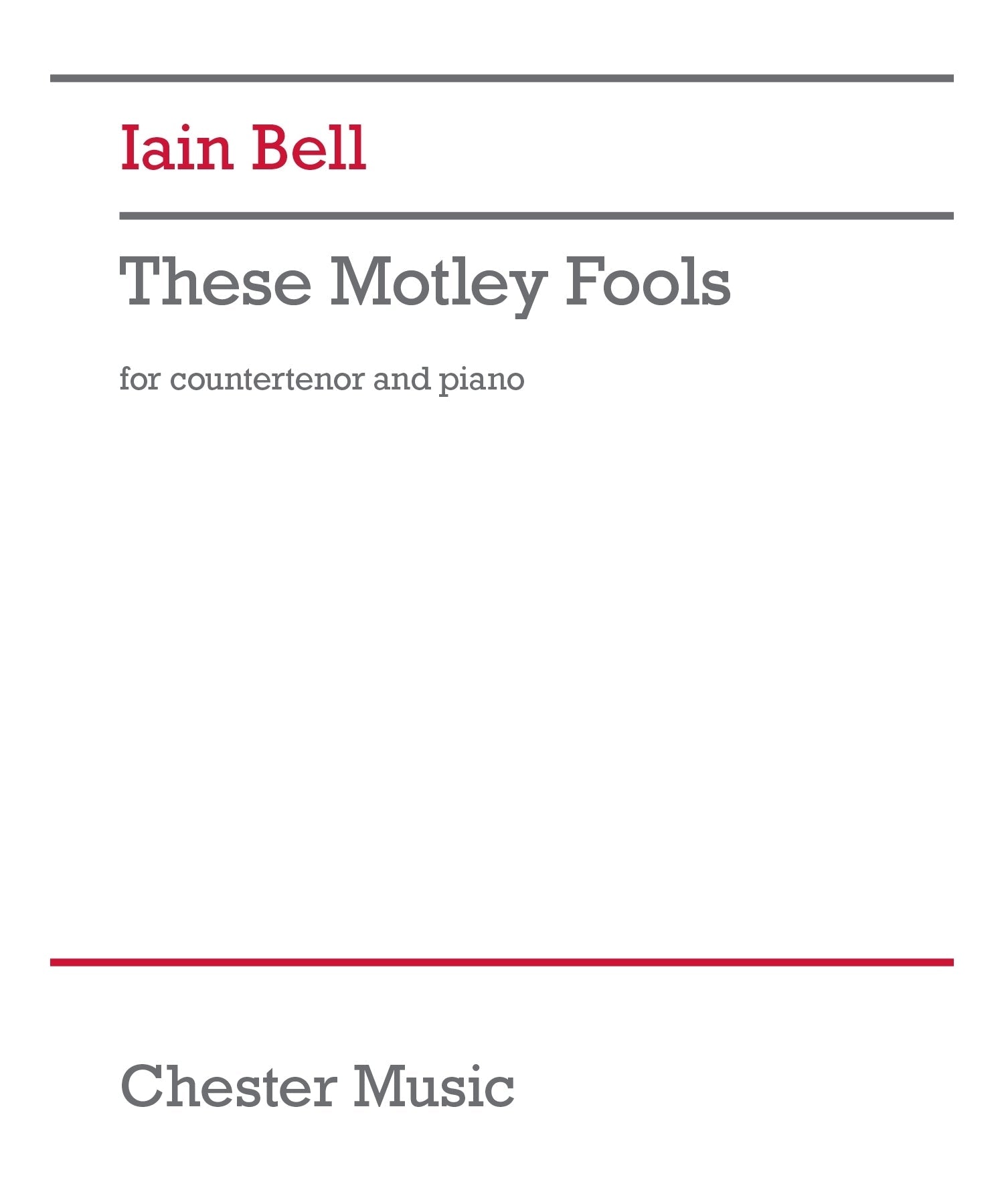 Bell, I. - These Motley Fools - Remenyi House of Music