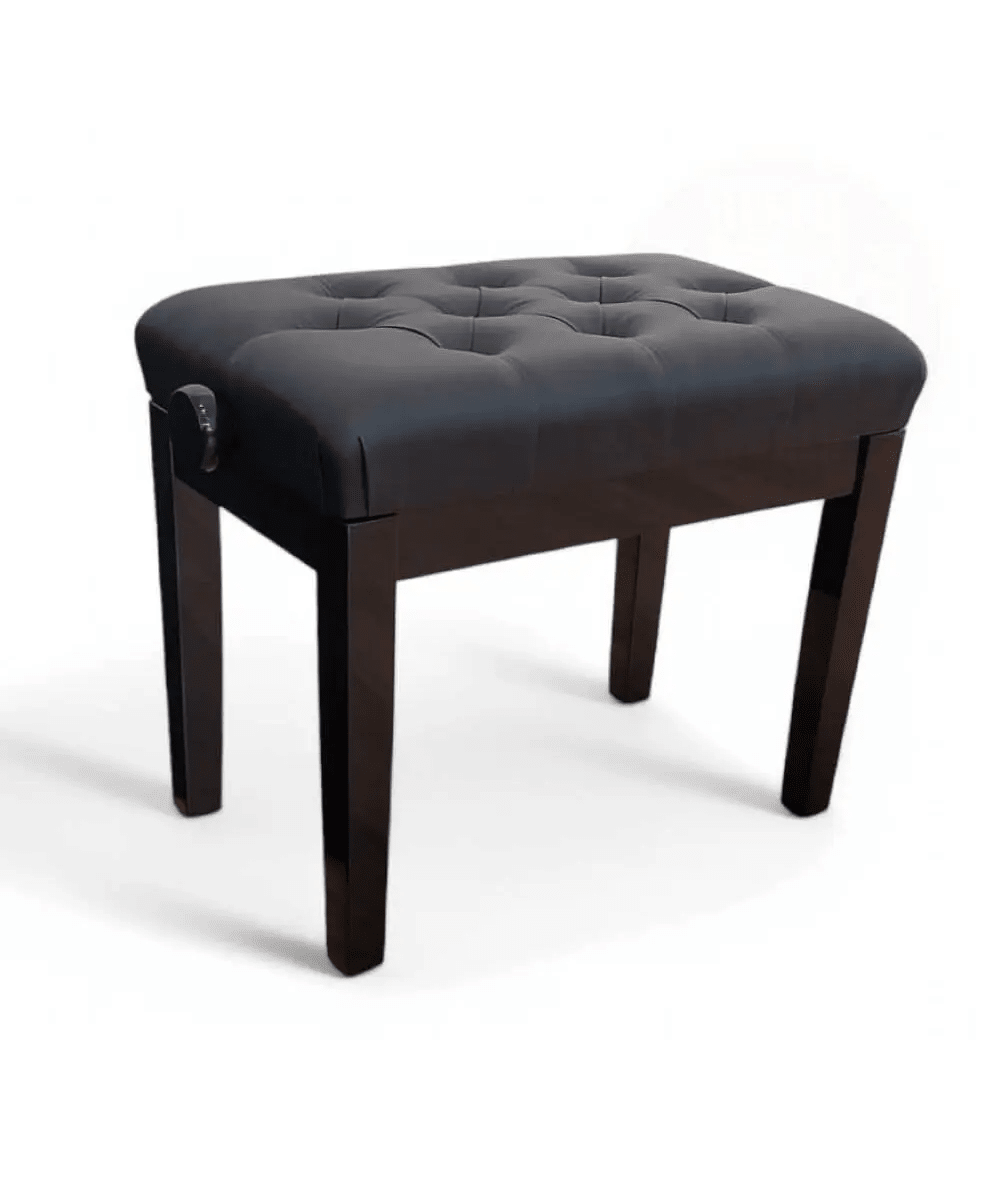 Benchworld "Sonata Pro 1C" Piano Bench - Polished Ebony - Remenyi House of Music