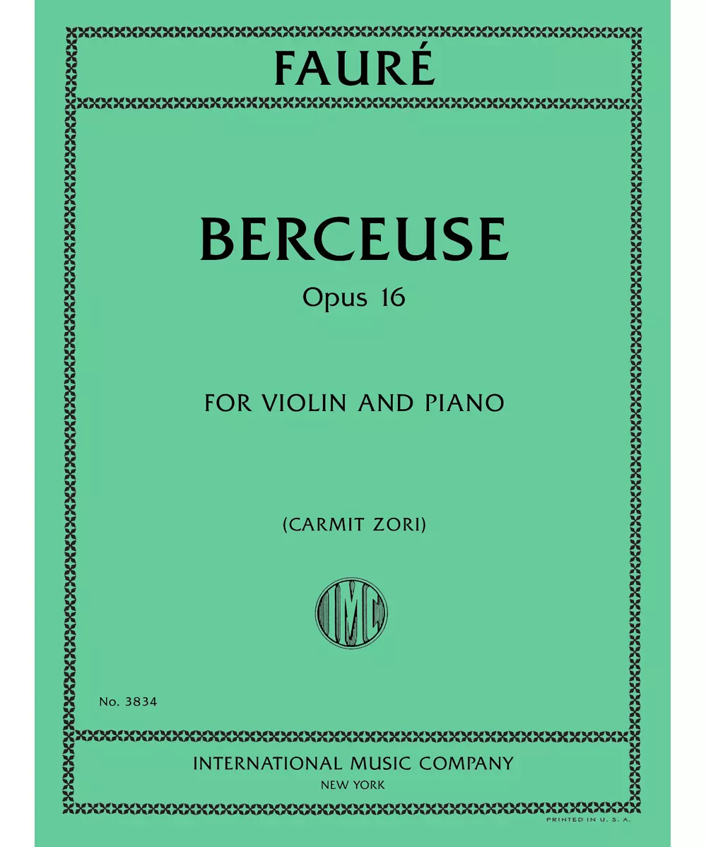 Berceuse, Opus 16 - Remenyi House of Music