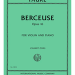 Berceuse, Opus 16 - Remenyi House of Music