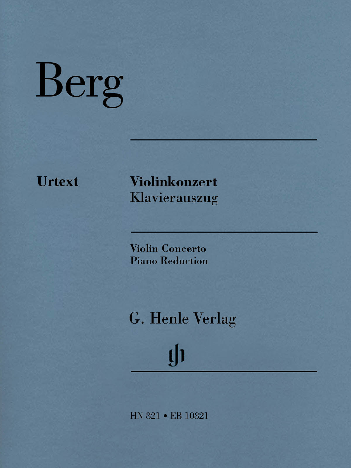 Berg, A. - Concerto for Violin and Orchestra - Piano Reduction - Remenyi House of Music