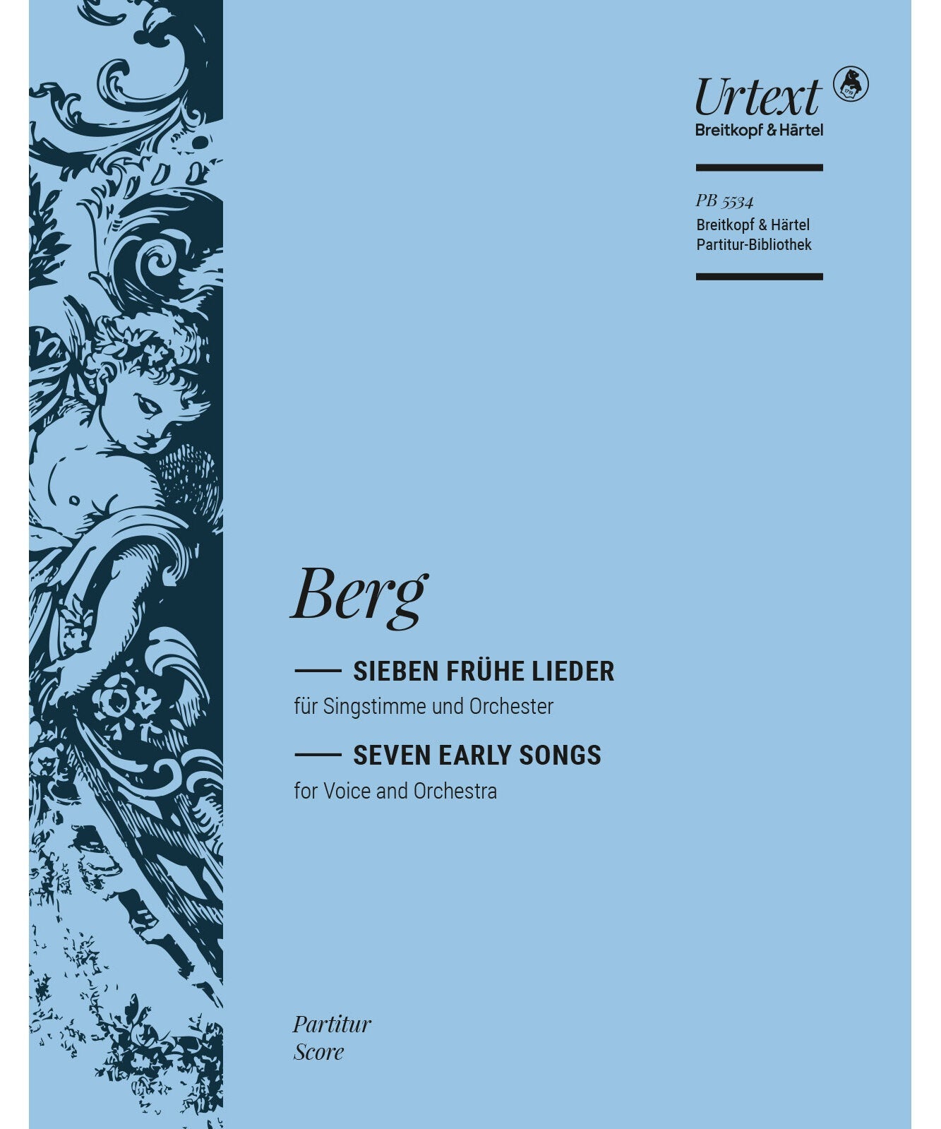 Berg, A. - Seven Early Songs - Full Score - Remenyi House of Music