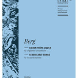 Berg, A. - Seven Early Songs - Full Score - Remenyi House of Music