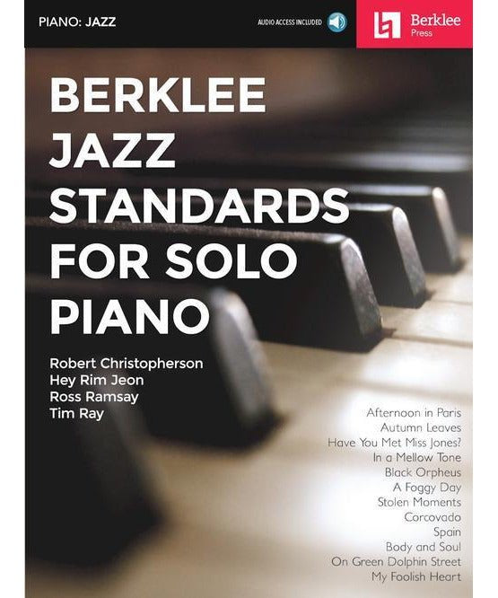 Berklee Jazz Standards for Solo Piano - Remenyi House of Music