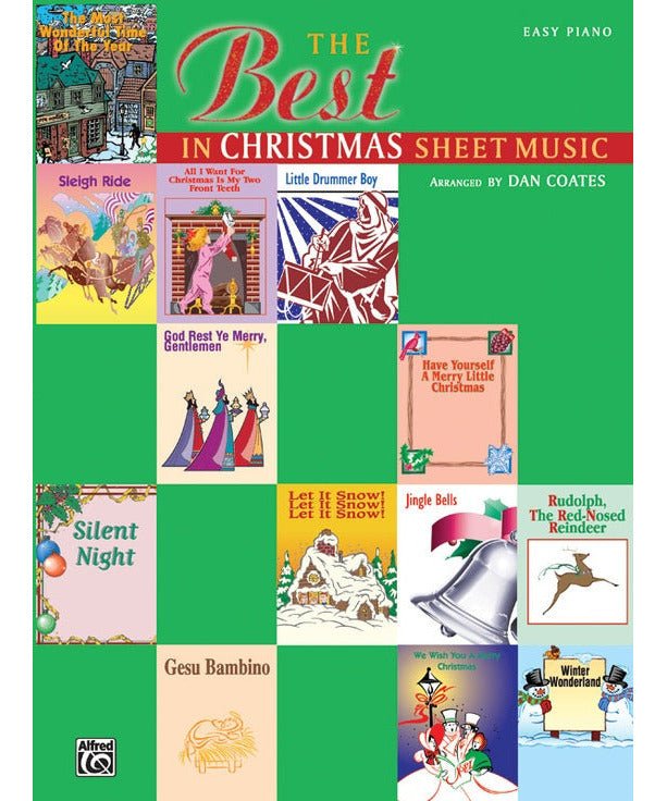 Best in Christmas Sheet Music - Easy Piano (arr. Dan Coates) - Remenyi House of Music