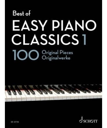 Best of Easy Piano Classics 1 - 100 Original Pieces - Remenyi House of Music