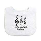 Bib - Here Comes Treble White - Remenyi House of Music