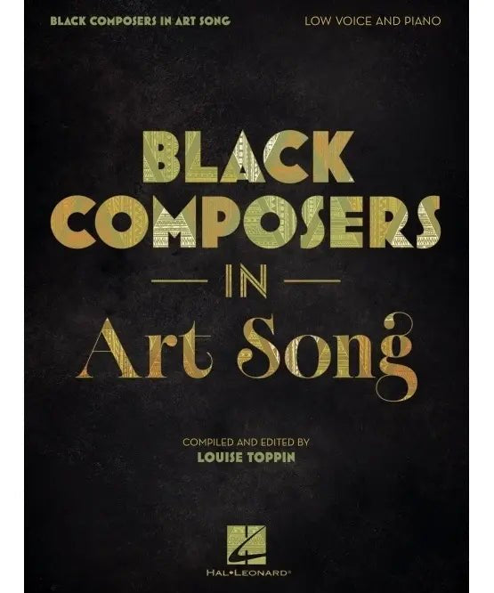Black Composers in Art Song - Low Voice - Remenyi House of Music