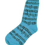 Blue Socks with Staff (Ladies) - Remenyi House of Music