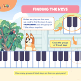 Bluey First Ever Piano Book - Remenyi House of Music