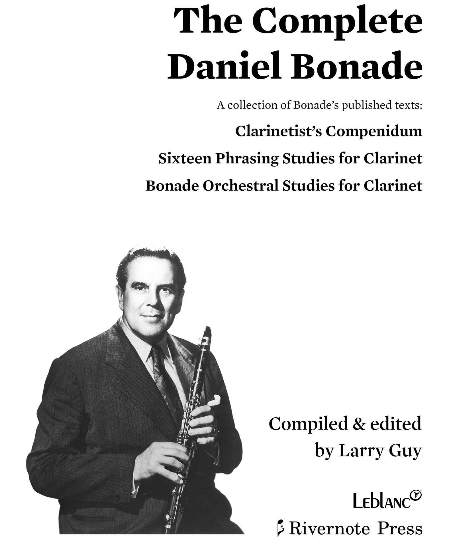 Bonade D. - The Complete Daniel Bonade - Remenyi House of Music