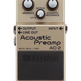 BOSS Acoustic Preamp Guitar Pedal (AD - 2) - Remenyi House of Music